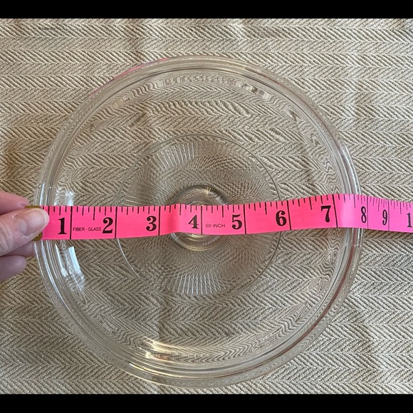 Pyrex Clear Glass Round Knob Handle Lid #G-5-C - Picture 3 of 3